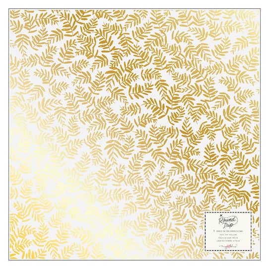American Crafts&#x2122; Maggie Holmes Round Trip 12&#x22; x 12&#x22; Paper, 5 Sheets